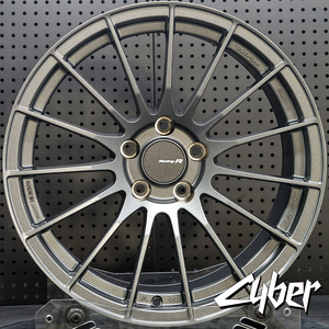 ล้อฟอร์จ อลูมิเนียมอัลลอยด์ ดีไซน์หน้าเว้า สำหรับ ENKEI RS05RR ขนาด 18 นิ้ว <span class=keywords><strong>สี</strong></span>สั่งทำพิเศษ <span class=keywords><strong>สี</strong></span>เงินด้าน <span class=keywords><strong>สี</strong></span>เทาปืน สำหรับ BMW M3 M4 - Product Image 2