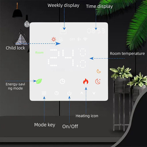 Tuya wifi thông minh 3A/16A điện/nước sưởi ấm sàn tĩnh nhiệt chuyển đổi cảm ứng Bảng điều chỉnh nhiệt độ phòng điều khiển cho khách sạn/nhà - Product Image 5
