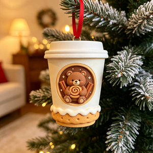 Ornement <span class=keywords><strong>de</strong></span> Noël <span class=keywords><strong>en</strong></span> résine <span class=keywords><strong>en</strong></span> forme <span class=keywords><strong>de</strong></span> tasse à café, chien chiot <span class=keywords><strong>en</strong></span> relief 3D, décoration suspendue pour sapin <span class=keywords><strong>de</strong></span> Noël, souvenir <span class=keywords><strong>de</strong></span> vacances mignon sur le thème des animaux <span class=keywords><strong>de</strong></span> compagnie - Product Image 6