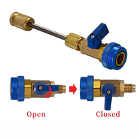 Auto AC R134A R1234YF Valve Core Remover et outil d'installation pour Set Standard et JRA Valve Core Couplers