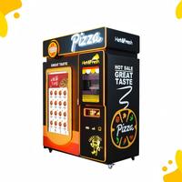 Distributeur automatique de pizzas, distributeur de pizzas entièrement automatique pour l'extérieur, machine à vendre des pizzas