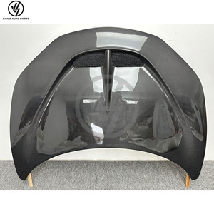Speciale Style Carbon Fiber Auto Parts Hood <b>Bonnet</b> for Ferrari 458 Italia Spider and Speciale 2011-2016 Hood - Product Image 3