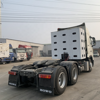 Bon marché d'occasion tracteur Sinotruk Howo T7 GNC 6*4 10 roues Transmission manuelle Euro 5 Emission 430HP en vente à chaud