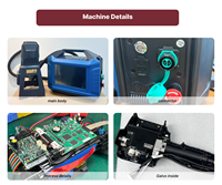 Machine de marquage laser portable CS Tec 20W 30W 50W pour pièces métalliques, codes QR, codes-barres, logos, numéros de série