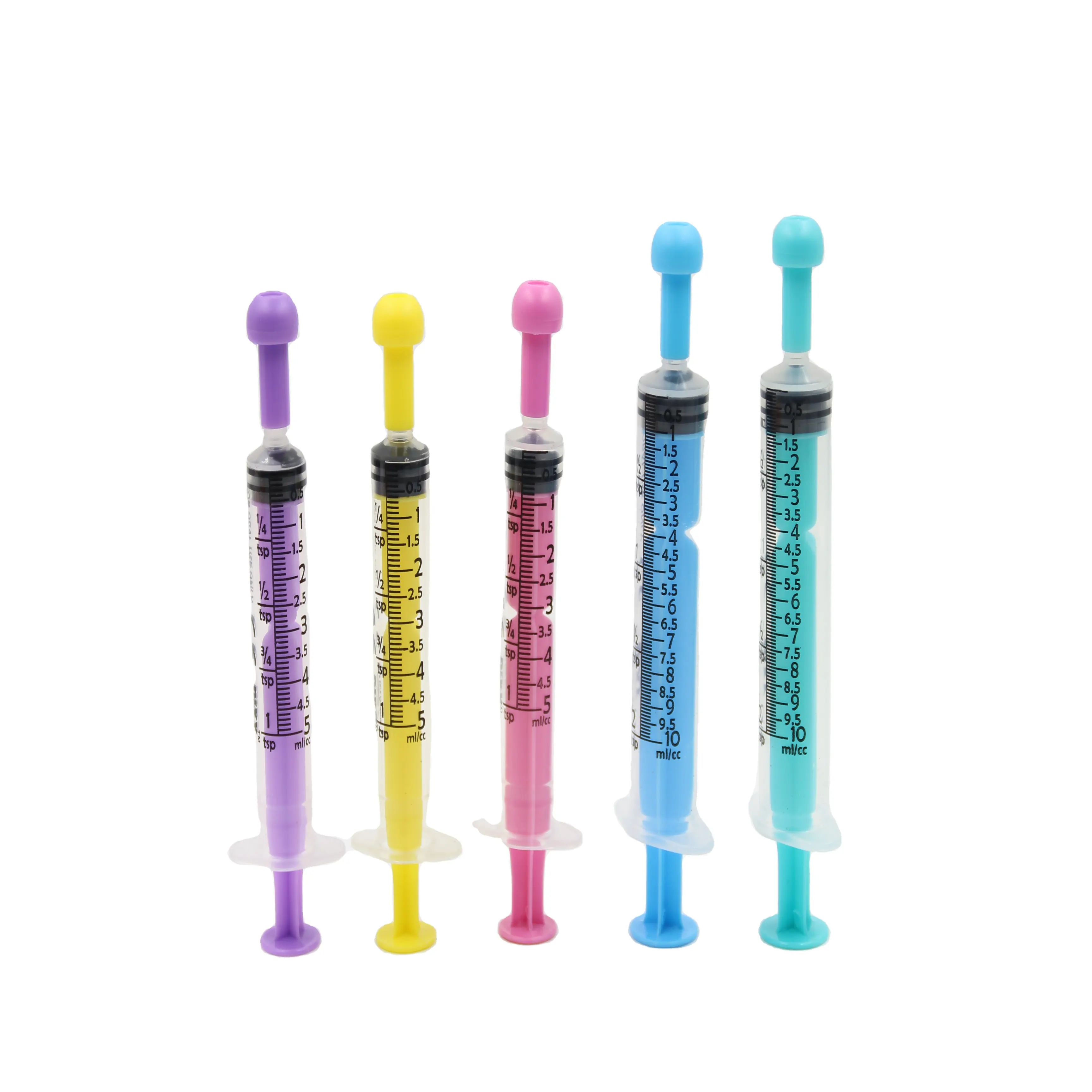 High Quality Disposable Baby Oral Syringes with Caps Oral Syringe Adapter for Sale