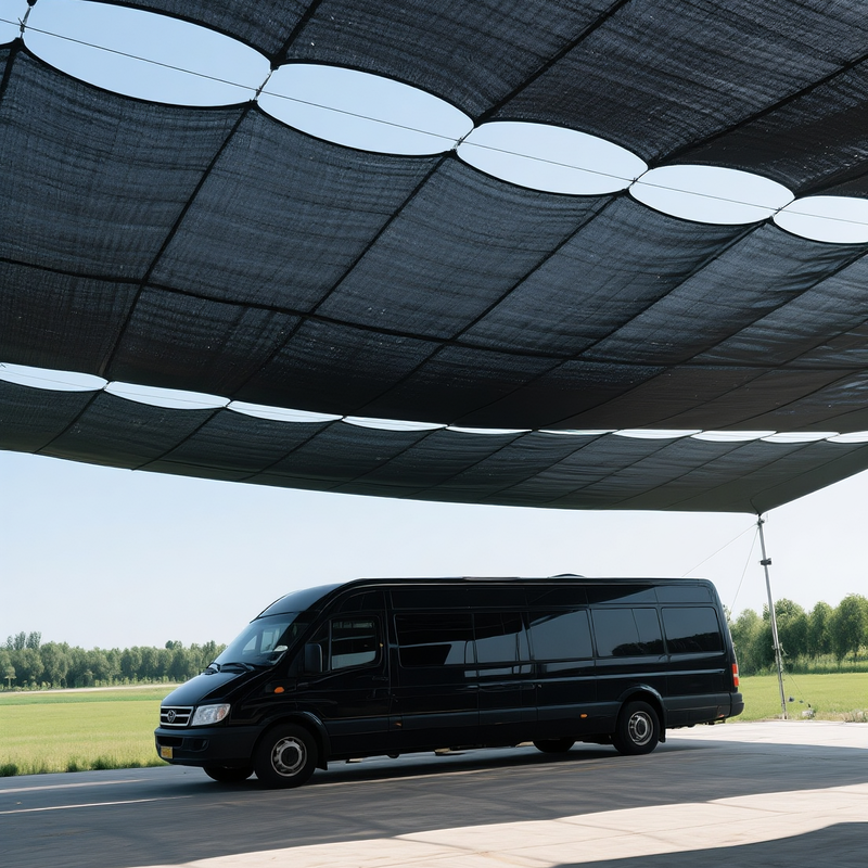 HDPE Woven Sunshade Net for Patio