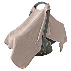 Funda de seguridad <span class=keywords><strong>para</strong></span> asiento de bebé, cubierta <span class=keywords><strong>para</strong></span> cesta de cochecito, gasa de algodón, transpirable, a prueba de viento, <span class=keywords><strong>protector</strong></span> <span class=keywords><strong>solar</strong></span>, talla única, diseño de dibujos animados - Product Image 4