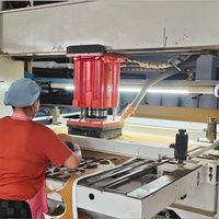 Machine à découper les disques abrasifs, machine à perforer le papier de verre pour la fabrication de disques de ponçage Delta