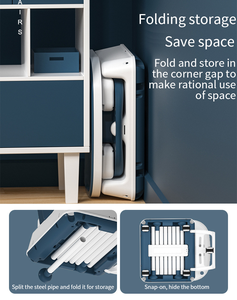 <span class=keywords><strong>Chaise</strong></span> haute pliante multifonction moderne et portable pour bébé, hauteur réglable, sans BPA, en plastique PP, pour l'alimentation - Product Image 3