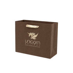 Biểu Tượng Tùy Chỉnh Quần Áo Sang Trọng Bao Bì Cửa Hàng Quà Tặng Màu Hồng Túi Giấy Với Xử Lý - Product Image 5