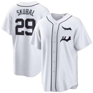 Vente en gros de maillots de baseball pour hommes de qualité supérieure, style Detroit, cousus, 29 # Skubal 31 # Greene 28 # Baez 24 # Maillot de joueur CabreraHome Limited - Product Image 2