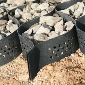 Géocell <span class=keywords><strong>en</strong></span> PP HDPE à prix d'usine avec surface texturée lisse pour les pentes et les murs <span class=keywords><strong>de</strong></span> soutènement - Product Image 6