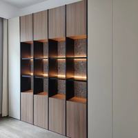 Estanterías y Armarios de Madera Modernos Personalizados para Sala de Estar, Dormitorio, Estudio, Comedor, Taller, Hotel, Villa - Ecológicos