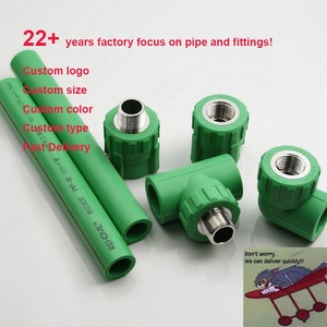 OEM Vòng hàn ống nước 20mm 25mm 32mm PN20 PPR phù hợp thermofusion ống nước ống nhựa Nam Khớp nối PPR ống - Product Image 4