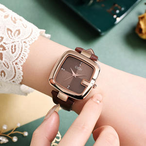 Reloj de Cuarzo de Cuero para Mujer, de Lujo, con Esfera Grande, Elegante, Pequeño, Impermeable, Hecho a Medida en Fábrica - Product Image 6