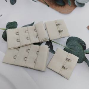 Crochets et attaches pour soutien-gorge, fermeture à ruban pour soutien-gorge, boucle arrière en nylon et polyester, nouvelle arrivée, crochets métalliques pour soutien-gorge, rallonge de ruban arrière - Product Image 2