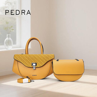 Tas Fashion Grosir Merek PEDRA, Tas Wanita, Tas Selempang Kasual Custom, Tas HP Wanita dengan Dompet untuk Pemesanan Grosir