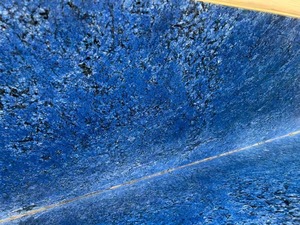 Dalle de marbre bleu de l'Alaska Pierre naturelle robuste pour revêtement de table Surface polie Forte résistance aux taches et aux rayures - Product Image 2