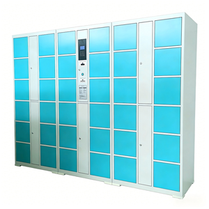 Armadietto intelligente multiscomparto con riconoscimento facciale, armadietto elettronico con codice - Product Image 4