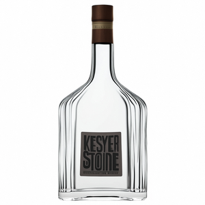 Botella de Vidrio Keystone de Nuevo Diseño para Whisky, <span class=keywords><strong>Vodka</strong></span> y Tequila, Estilo Plano, Tapa Corona, Impresión Serigráfica, Embalaje en Caja, Precios con Descuento en China - Product Image 3