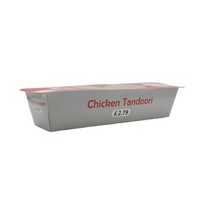 high quality custom hot dog food snack kraft paper boxes with window