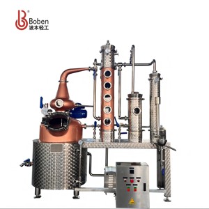 Boben 150L distillateur d'alcool équipement de distillation de cuivre système de distillation à vendre - Product Image 1