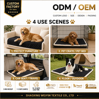 Vente Flash : Couverture pour Animaux de Compagnie Personnalisable avec Logo, en Gros, Imperméable, Douce en Polaire Sherpa, pour Chiens et Chats, Protection pour Lit, Canapé et Meubles