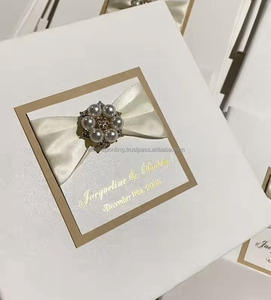 Cartes de vœux d'estampage élégantes personnalisées de haute qualité pour les événements de mariage - Product Image 4