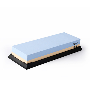 Affilacoltello professionale doppio lato pietra per affilare 180/600 graniglia grossa pietra per utensili da cucina uso esterno - Product Image 1