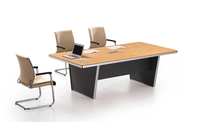 Guangdong Factory MDF Executive Boss Desk 9351 Nouveau Design Bureau et Mobilier de maison Convertible Style traditionnel