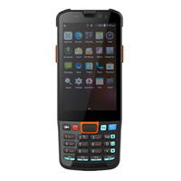 Mesin Android POS, mesin POS Android dan pencetak tanda terima layar sentuh PDA 2 + 16Gb 4G Terminal POS genggam dengan Printer Label termal 58mm