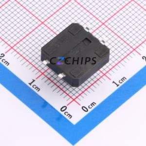 TS-1103S-C-K Tactile Switch SMD-4P,12x12mm Switch Single Pole Single Throw Round Button 2.6N Vertical Mount - Product Image 2