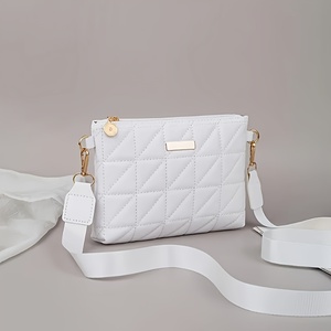 <span class=keywords><strong>Borsa</strong></span> a <span class=keywords><strong>Tracolla</strong></span> da Donna in <span class=keywords><strong>Pelle</strong></span> PU con Cinturino Regolabile e Chiusura a Cerniera - Product Image 2