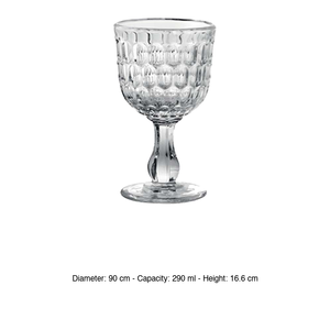 Copa Transparente Camelot 29 cl, Altura 10.5 cm, Diámetro 9 cm, M1934 - Product Image 3