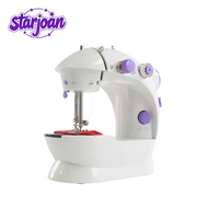 Machine à coudre électrique avec lumière LED, mini-machine à couper les fils 202, vente en gros d'usine, distributeur de machines à coudre