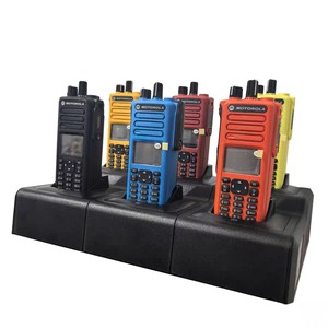 เครื่องชาร์จวิทยุสื่อสารหลายแถวแบบหลายช่องสำหรับ338d P8668i DP4801e + R7 R5พร้อมไฟ LED แสดงสถานะชาร์จเร็วพลาสติก - Product Image 3