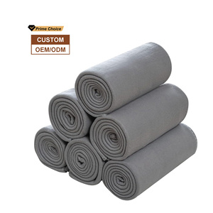 Bulk Wholesale Promotion Gift <strong>Blankets</strong> Custom Logo 100% Polyester Solid Color Cheap Cozy Polar Fleece <strong>Blanket</strong> - Product Image 1
