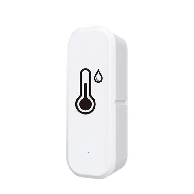 Tuya Smart WiFi Indoor Thermometer Humidity Sensor Voice APP Remote Control Works Alexa Google Home Battery/USB Powered Bar
