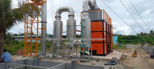 Incinérateur de déchets solides municipaux incinérateur de déchets non triés, incinérateur à deux chambres de combustion - Product Image 2