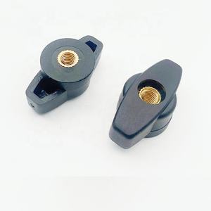 Furniture T bentuk segitiga ABS plastik penjepit 2 lengan Bakelite tangan tombol m6 batang berulir 5/16 3/8 1/2 - Product Image 2