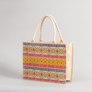 <span class=keywords><strong>Sac</strong></span> à bandoulière Boho Aztec en toile personnalisé pour femmes avec poche et fermeture éclair-Summer Waterproof Portable - Product Image 2