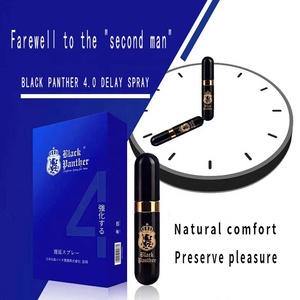 Meest verkochte Black Panther 6ml vertragingsspray voor mannen voor persoonlijk gebruik om de seksuele gemeenschap te verlengen - Product Image 3