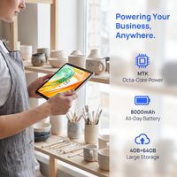 Sistem POS Desktop Android 10,95 Inci All-in-One Layar Sentuh Mesin Kasir dengan Printer Thermal untuk Toko Retail