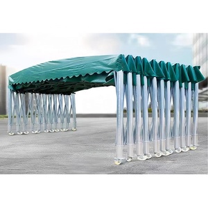 Tente de garage pliable de qualité supérieure pour voiture, abri de voiture extérieur imperméable avec toiture et structure en acier - Product Image 4