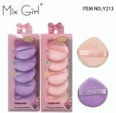 Éponge de maquillage Mix Girl YZ13, outil de beauté lavable pour l'application du fond de teint - Product Image 1
