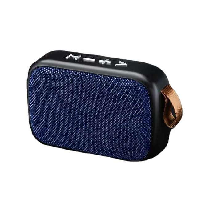 Factory-Sold Portable Blue Tooth Speaker FM USB Aux-in TF Card Built-In Louder Speaker Simple Design for Home Theatre Computer