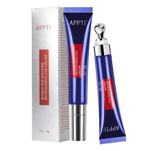 OEM APPTI Pro-Xylane Caviar Peptideアンチリンクルアイクリーム、アイバッグの下のくまと腫れ除去クリームアイクリーム