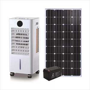 Neuestes Design Hochwertiger Kleiner Solar-Eisventilator Luftkühler Preisgünstig - Product Image 3