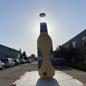 Bơm hơi khổng lồ bia chai với tùy chỉnh UV in ấn kín Thiết kế PVC chất liệu 6M mô hình cho tổ chức sự kiện khuyến mãi - Product Image 6