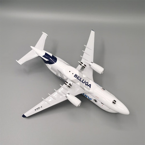 1/150 quy mô 42cm Beluga hãng hàng không A330-600ST Diecast nhự<span class=keywords><strong>a</strong></span> máy bay mô hình với hạ cánh bánh răng - Product Image 2